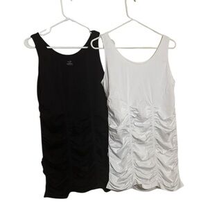 Rhonda Shear Black and White Shapewear NWOT -Sz 2X